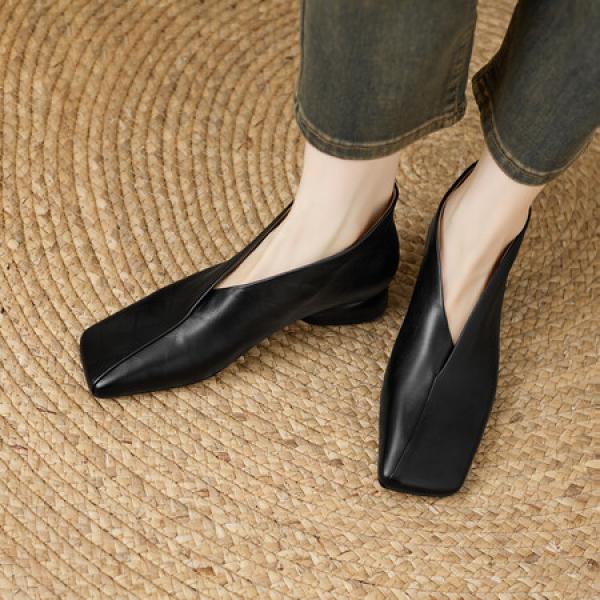 Handmade Luxury Leather Women’s Shoes: Elegance Redefined(E5or75870)