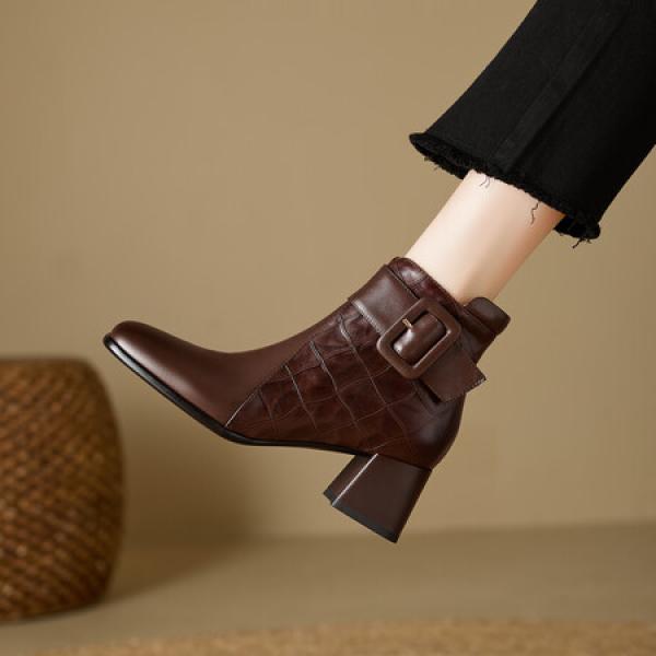 Luxurious Handcrafted Leather Women's Shoes of Exquisite Quality(E5or7A5872)