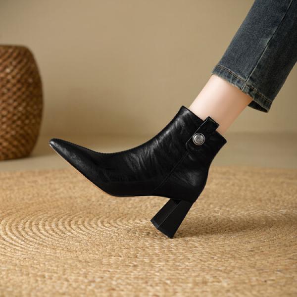 Handcrafted Luxury Leather Shoes for Elegant Women(E5or75871)