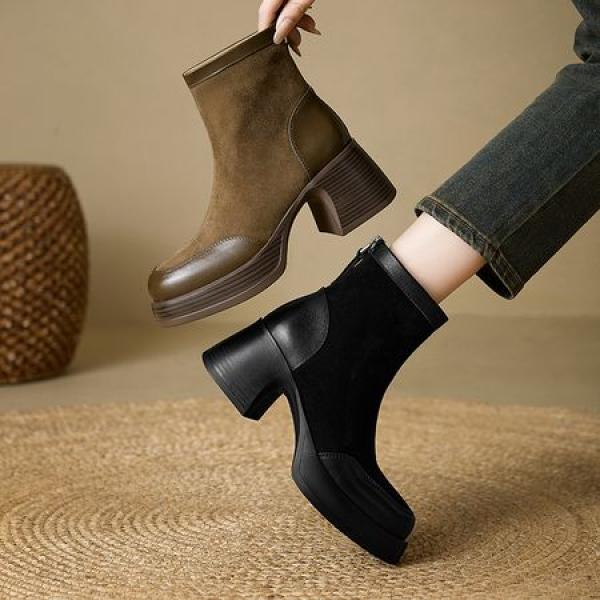 Handcrafted Luxury Leather Shoes for Elegant Women(E5or7A6882)