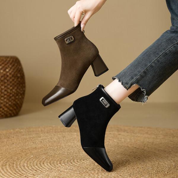 Handcrafted Luxury Leather Women's Shoes: Elegance Redefined(E5or75836)