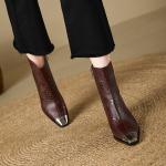 Luxurious Handmade Leather Women’s Shoes with Elegance(E5or7A5850)