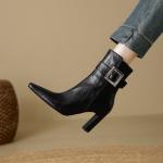 Luxurious Handcrafted Genuine Leather Women's Shoes(E5or7A5832)