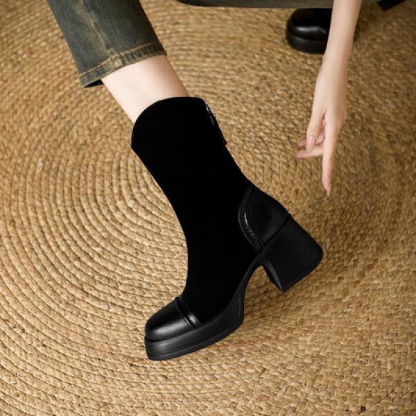 Handcrafted Luxury Leather Women’s Shoes for Elegance(E5or7A689-1)