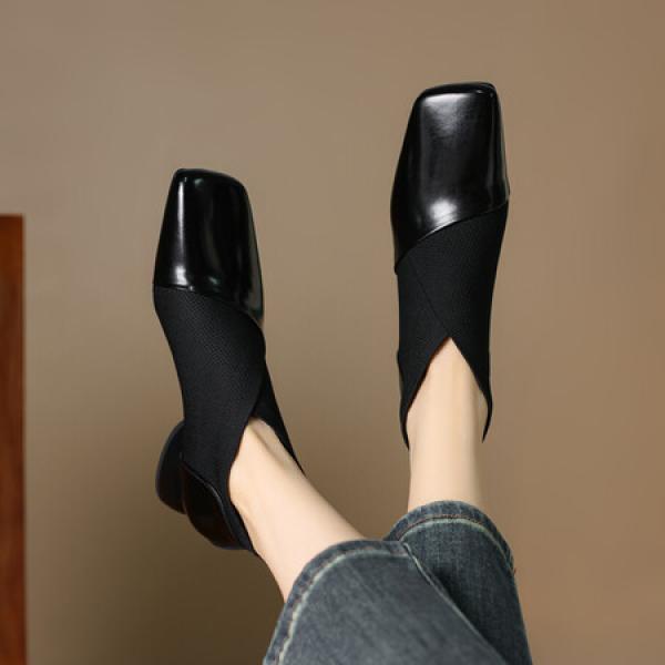 Handcrafted Luxury Leather Women's Shoes: Timeless Elegance(E5or7A5838)