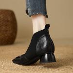 Exquisite Handmade Leather Women's Shoes - Luxury Elegance(E5or7A5845)