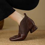 Exquisite Handmade Leather Women's Shoes - Luxury Elegance(E5or7A5845)
