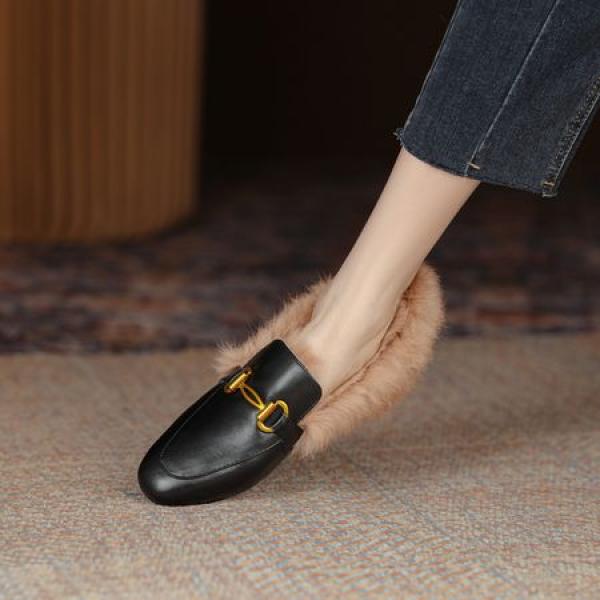 Handcrafted Luxurious Leather Women's Shoes, Exquisite Quality(E5or71186734)