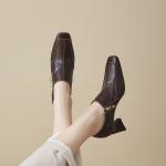 Elegant Handcrafted Leather Shoes, Luxury Craftsmanship(E5or72586)