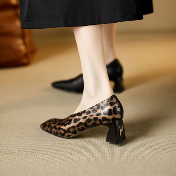 Handcrafted Luxury Leather Shoes for Elegant Women(E5or76819)