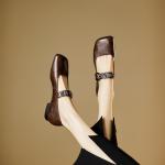 Handcrafted Luxury Leather Women’s Shoes, Elevate Elegance(E5or76803)