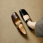 Luxurious Handcrafted Leather Women's Shoes with Elegance(E5or76801)