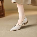 Handcrafted Luxury Leather Women's Shoes - Elegance Redefined(E5or76826)