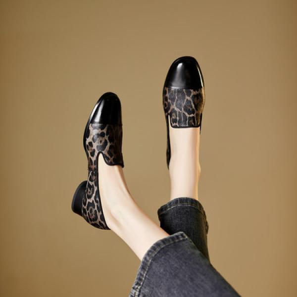 Handcrafted Luxury Leather Women's Footwear Elegance(E5or76827)