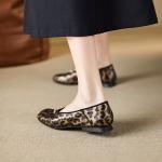 Elegant Handcrafted Genuine Leather Women's Shoes - Luxury Quality(E5or76830)