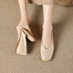 Handcrafted Luxury Leather Women's Footwear Elegance(E5or76836)