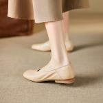 Handcrafted Luxury Leather Women's Footwear Elegance(E5or76836)