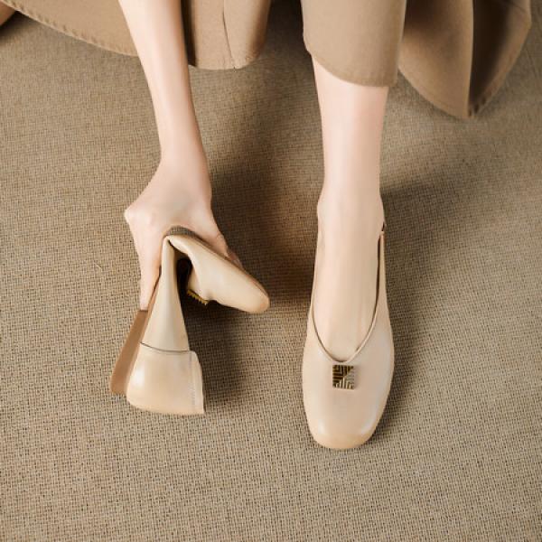 Handcrafted Luxury Leather Women's Shoes: Elegance & Quality(E5or76838)