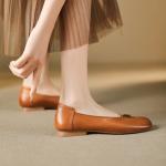 Handcrafted Luxury Leather Women's Shoes: Elegance & Quality(E5or76838)