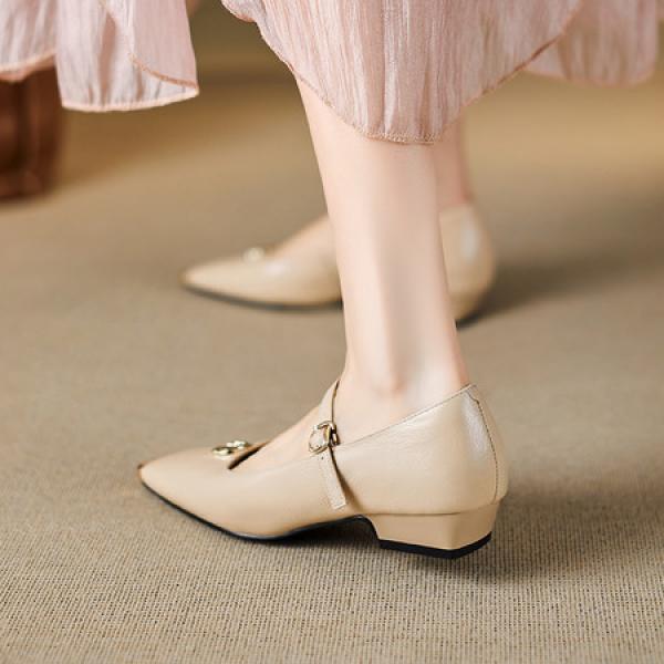 Handcrafted Luxury Leather Women’s Shoes(E5or76845)