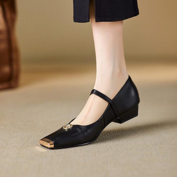 Handcrafted Luxury Leather Women’s Shoes(E5or76845)