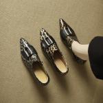 Luxury Handmade Genuine Leather Women's Shoes(E5or76849)