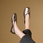 Handcrafted Luxury Leather Women's Shoes: Elegant Craftsmanship(E5or76851)