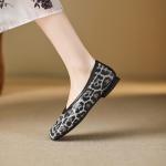 Exquisite Handcrafted Leather Women's Shoes for Elegance(E5or76850)