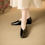 Elegant Handcrafted Leather Women's Shoes - Luxury Craftsmanship(E5or76855)