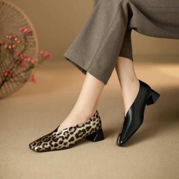 Handcrafted Luxury Leather Women's Shoes: Elegance Redefined(E5or76858)