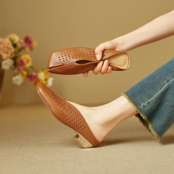 Handcrafted Leather Women’s Shoes: Elegance in Every Stitch(E5or76871)