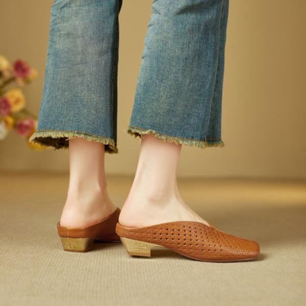 Handcrafted Leather Women’s Shoes: Elegance in Every Stitch(E5or76871)