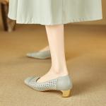 Handcrafted Leather Elegance: Luxurious Women’s Shoes(E5or76875)