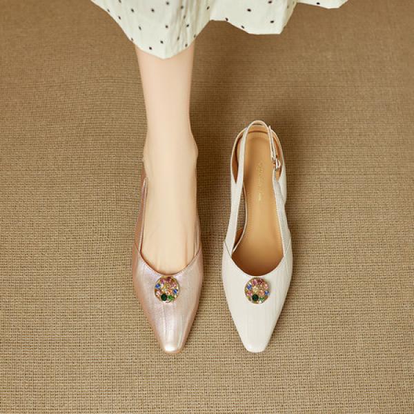 Handcrafted Luxury Leather Women's Shoes – Elegance Redefined(E5or76877)