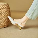 Handcrafted Luxury Leather Women's Shoes – Elegance Redefined(E5or76877)