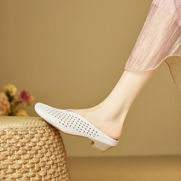 Elegant Handcrafted Real Leather Women's Shoes(E5or71815623)