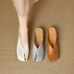 Elegant Handcrafted Real Leather Women's Shoes(E5or71815623)