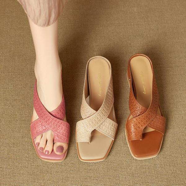 Handcrafted Leather Women's Shoes: Elegance Redefined(E5or79213)