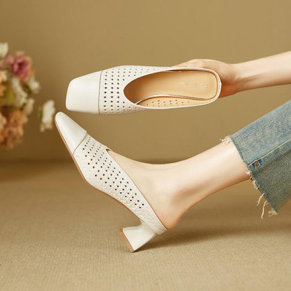 Luxury Handmade Leather Women’s Shoes for Elegant Style(E5or76881)