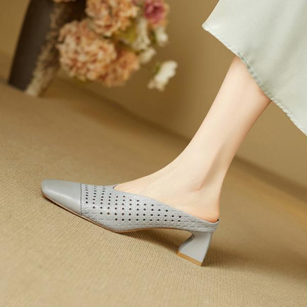 Luxury Handmade Leather Women’s Shoes for Elegant Style(E5or76881)