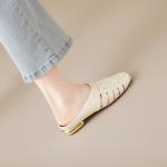 Elegant Handcrafted Real Leather Women's Shoes(E5or76890)