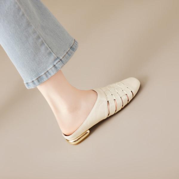 Elegant Handcrafted Real Leather Women's Shoes(E5or76890)