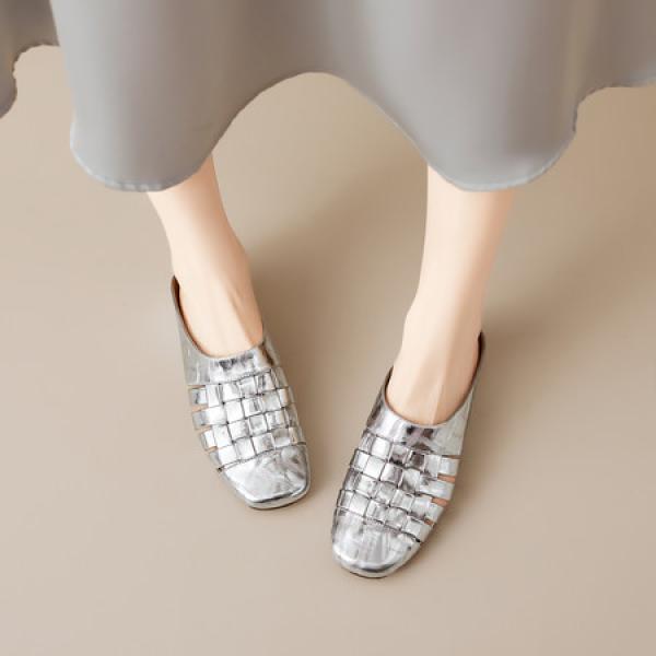 Elegant Handcrafted Real Leather Women's Shoes(E5or76890)