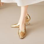 Handcrafted Leather Women's Shoes: Luxury & Elegance(E5or76889)