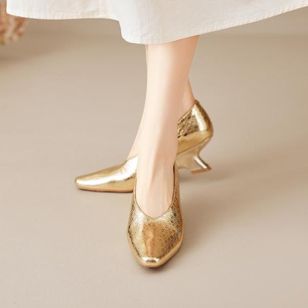 Handcrafted Leather Women's Shoes: Luxury & Elegance(E5or76889)