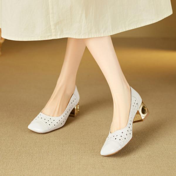 Handcrafted Luxury Leather Women's Shoes: Elegance Redefined(E5or76892)