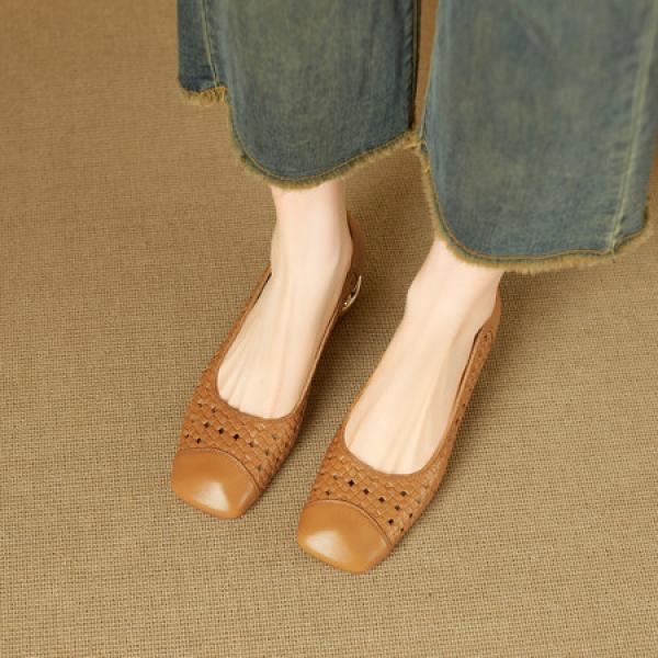 Handcrafted Luxury Leather Women's Shoes: Elegance Redefined(E5or76892)