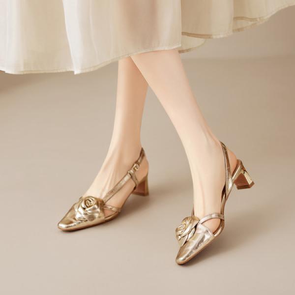 Handcrafted Luxe Leather Women's Shoes: Elegance in Every Stitch(E5or71813828)