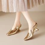 Handcrafted Luxury Leather Women's Shoes for Elegant Style(E5or76902)