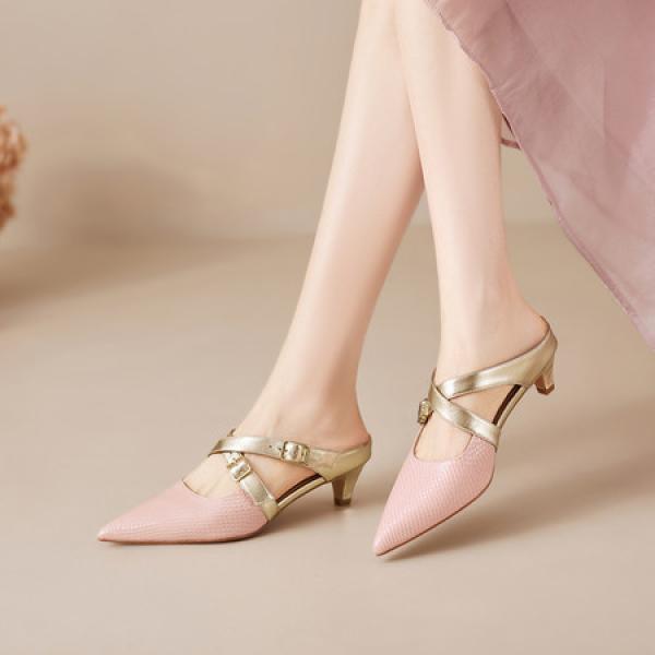 Handcrafted Luxury Leather Women's Shoes, Exquisite Quality(E5or76907)